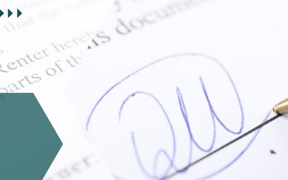 Firma de la compra con el proveedor elegido.